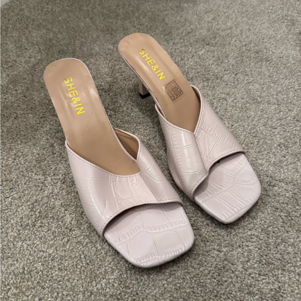 White heels